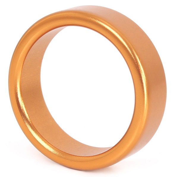 Anneau pénien en Aluminium CIRCLE 15mm Doré