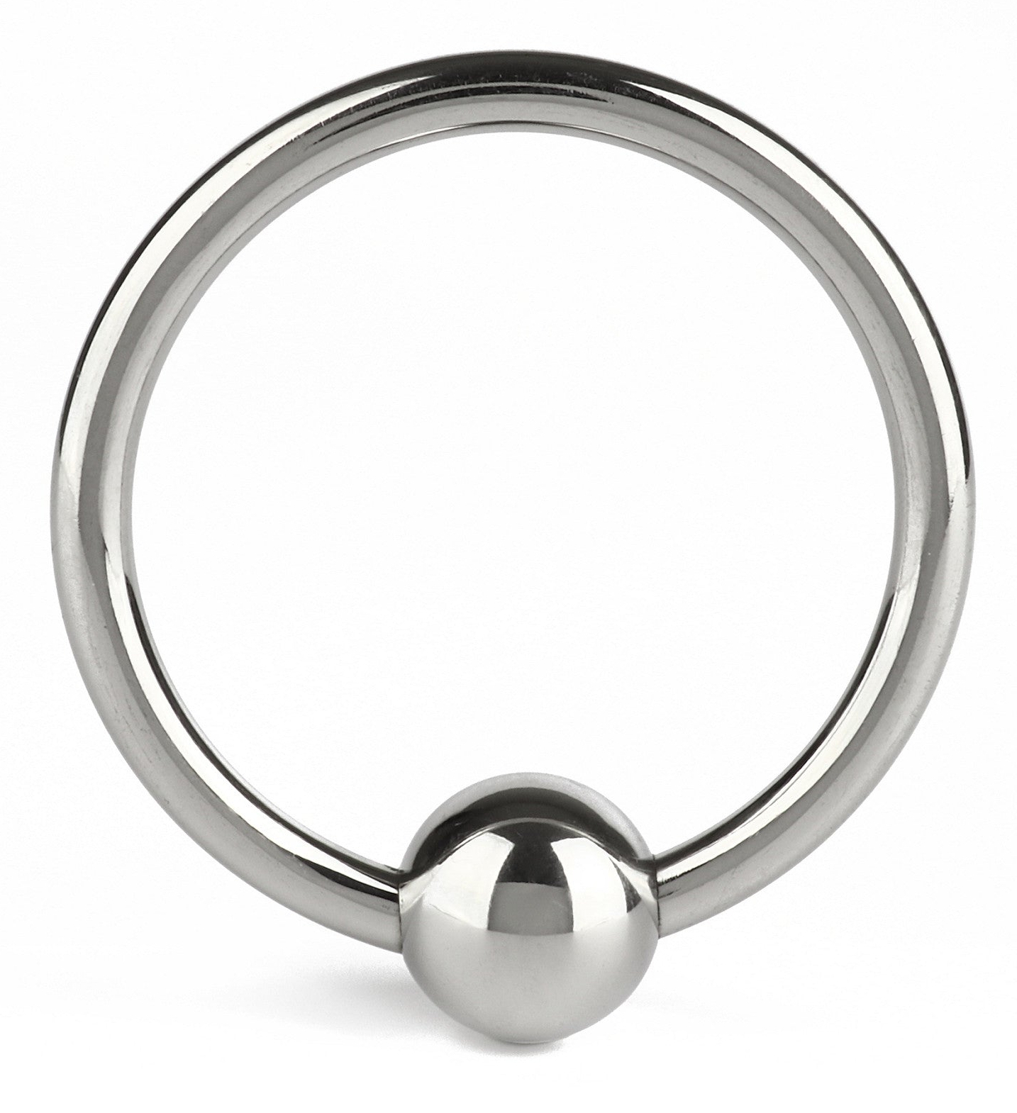 Anneau pénien en métal BALL CLOSURE
