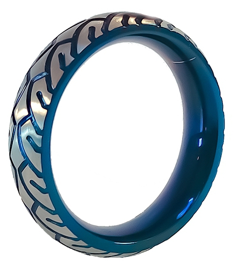 Anneau pénien en métal BLUE RACER