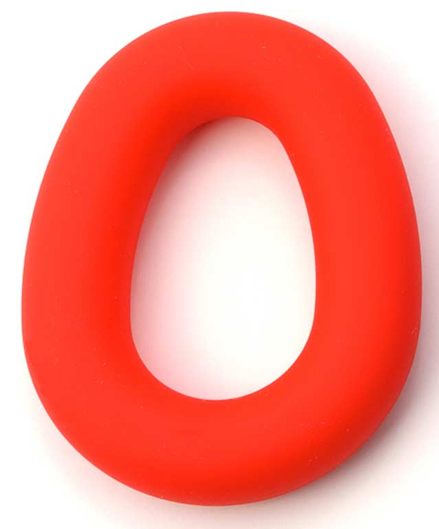 Anneau pénien en silicone HERO RING 35 mm Rouge