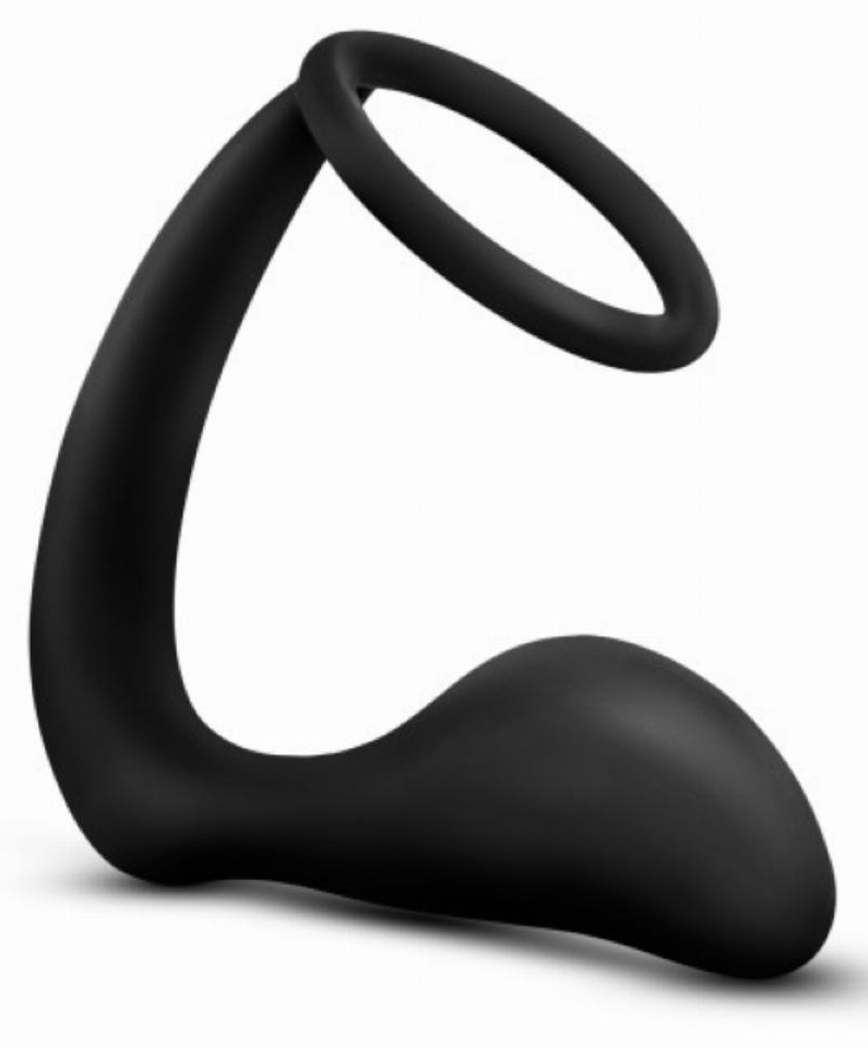 Anneau pénien et Plug Anal Adventures RING PLUS 8 x 3cm