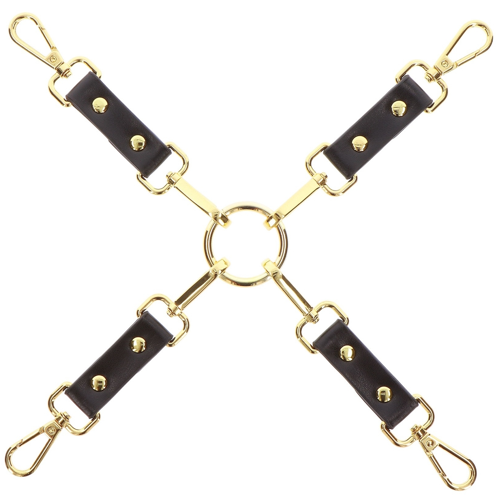 Attaches en croix HOGTIE VOGUE Noires