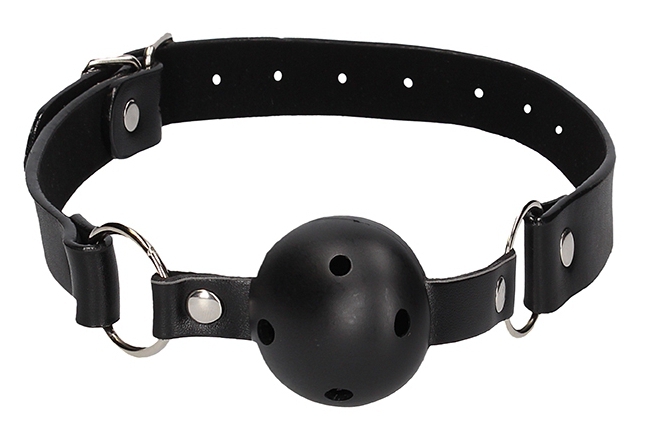 Bâillon Boule GAG STRAP Noir