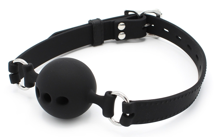 Bâillon Boule percée BALL GAG 43mm