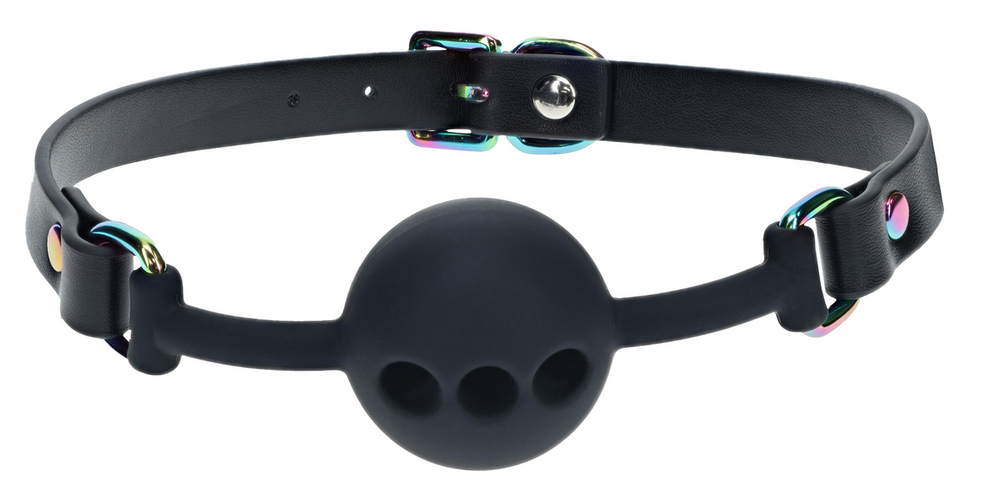 Bâillon-Boule VENISE 41mm Noir
