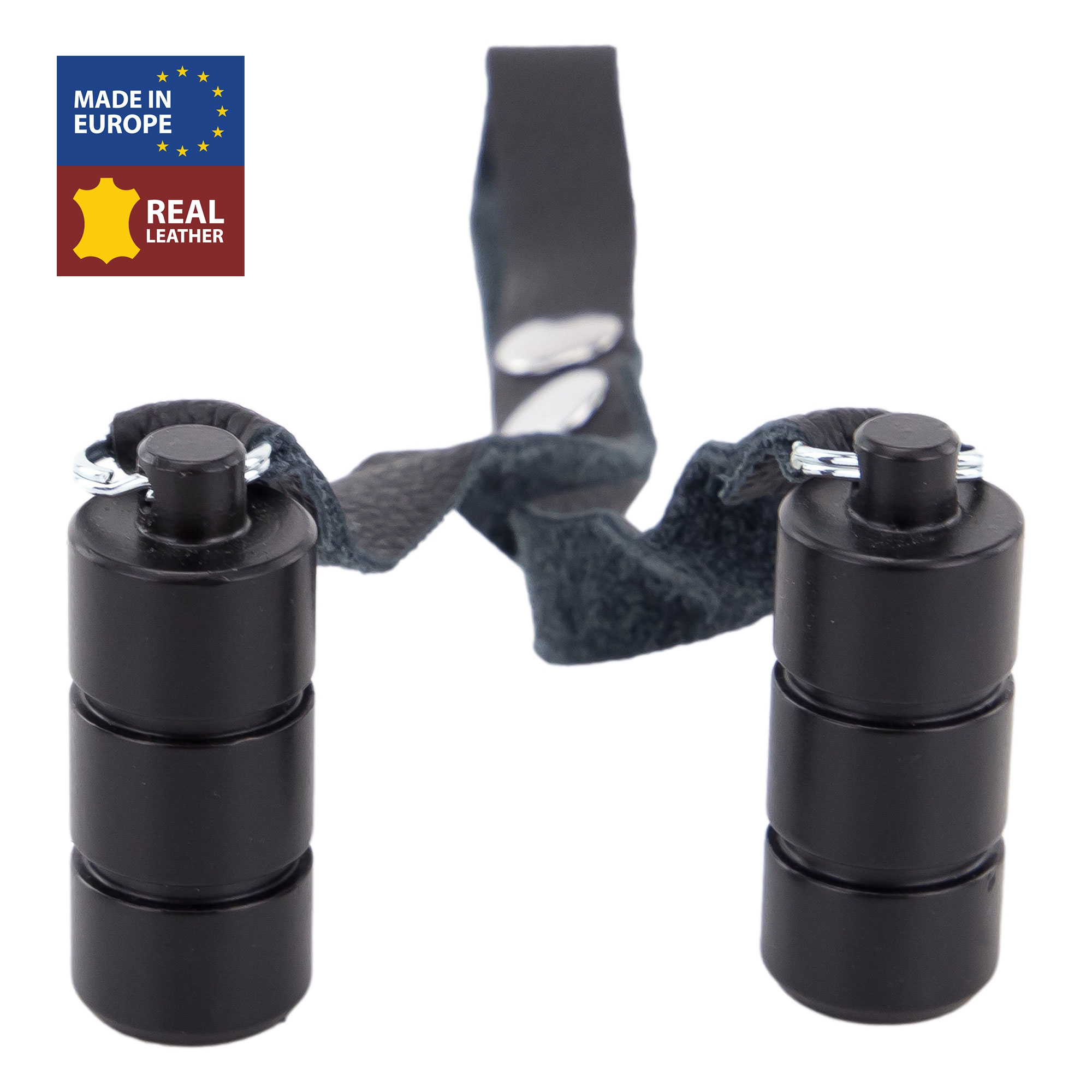 Ballstretcher en cuir avec Poids 2 x 100g