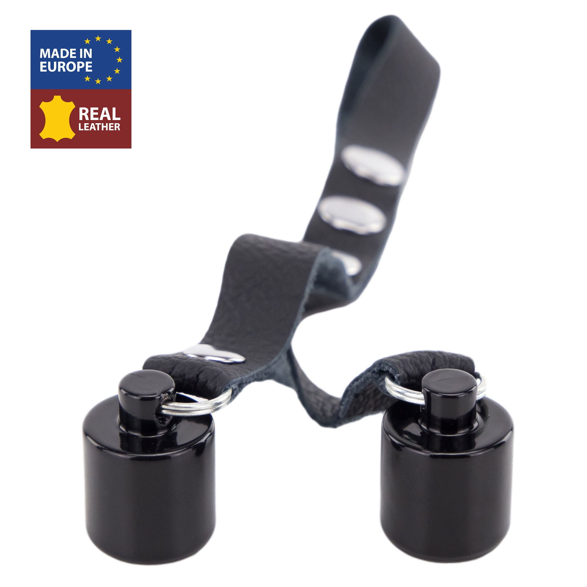 Ballstretcher en cuir avec Poids 2 x 50g