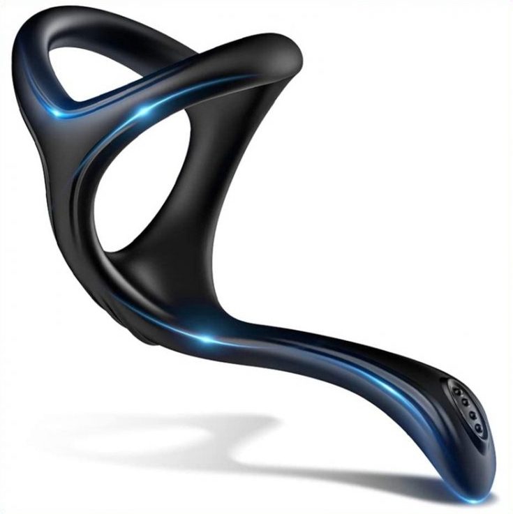 Ballstretcher en silicone TRI AN Noir