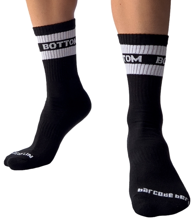 Barcode Berlin Chaussettes Fetish BOTTOM Noires