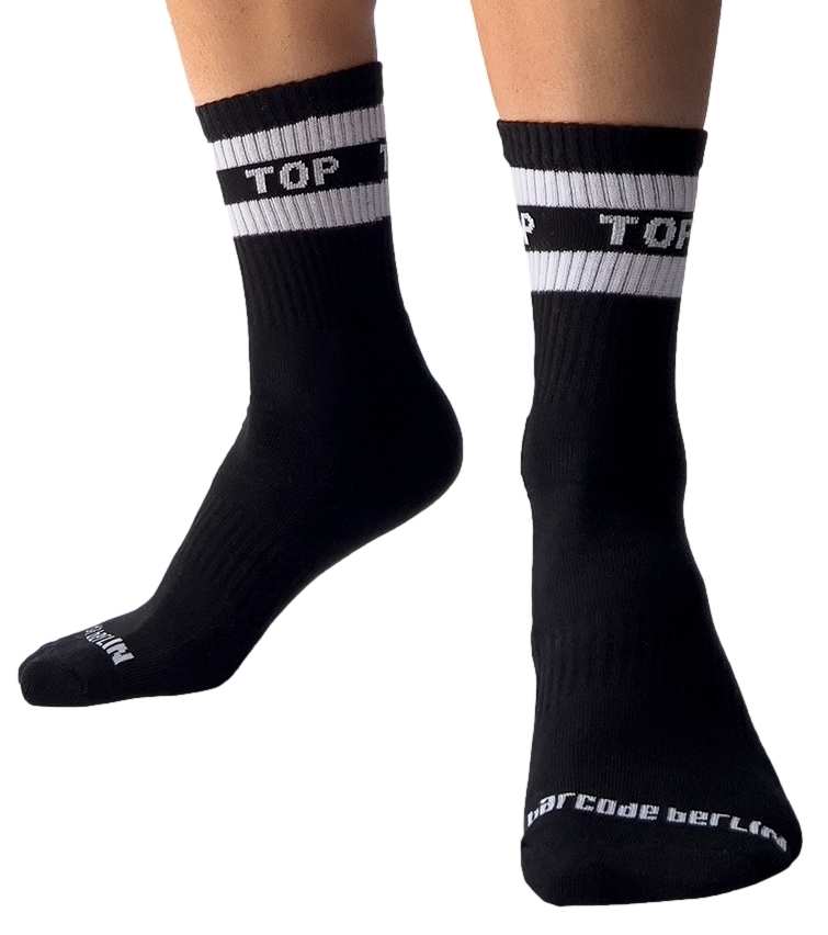 Barcode Berlin Chaussettes Fetish TOP Noires