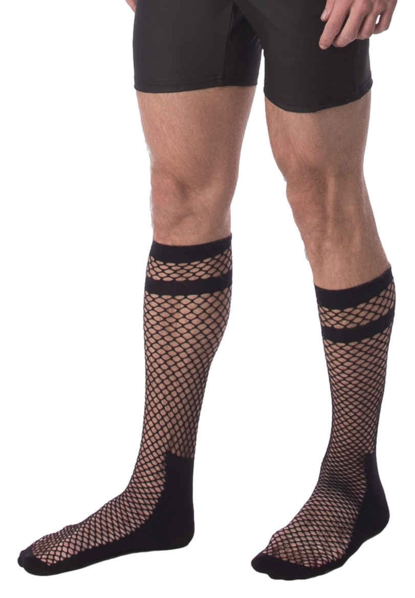Barcode Berlin Chaussettes Filet CALA Noires