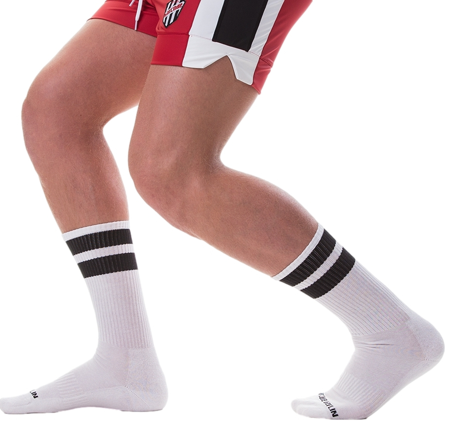 Barcode Berlin Chaussettes GYM SOCKS Blanc-Noir