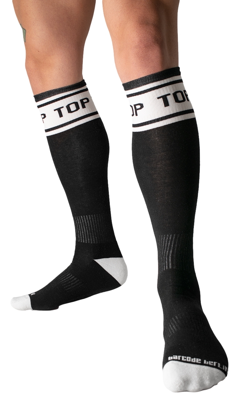 Barcode Berlin Chaussettes hautes IDENTITY TOP Noires