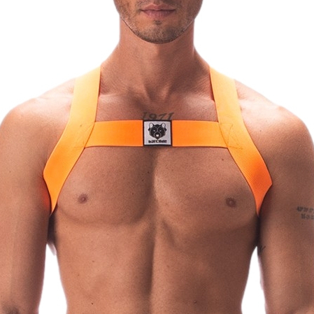 Barcode Berlin Harnais élastique LEONSH Orange Neon