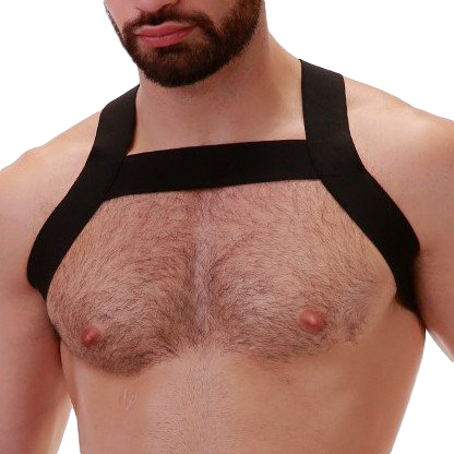 Barcode Berlin Harnais Élastique MATT Noir