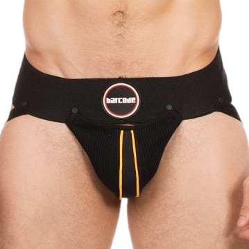 Barcode Berlin Jockstrap ROKK Noir-Jaune