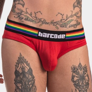Barcode Berlin Slip Barcode PRIDE Rouge