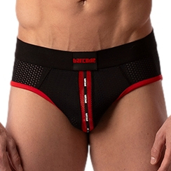 Barcode Berlin Slip SICILE Noir-Rouge