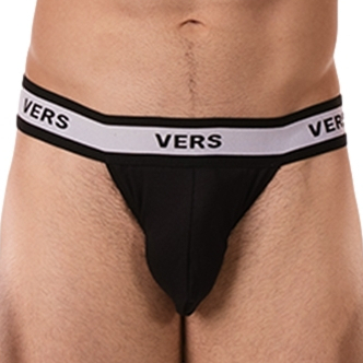 Barcode Berlin String Cache-sexe VERS Noir