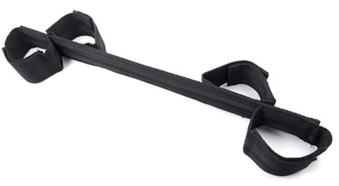 Barre plate avec 4 Menottes Scratch 45 cm