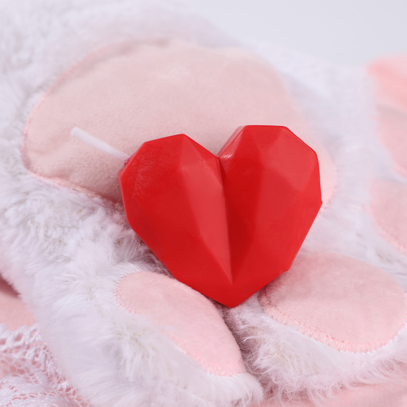 BDSMaster Bougie SM HEARTLOW Rouge