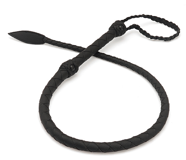 BDSMaster Fouet SCORPUX 91cm Noir