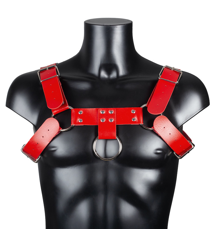 BDSMaster Harnais Simili HARNIS Rouge