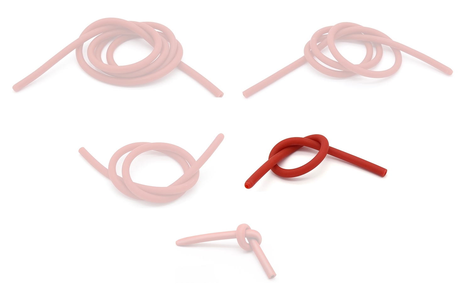 BDSMaster Tuyau flexible pour Seringue PIPE FLEX M 50cm