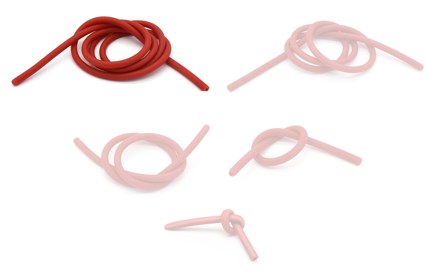 BDSMaster Tuyau flexible pour Seringue PIPE FLEX XXL 2 Mètres