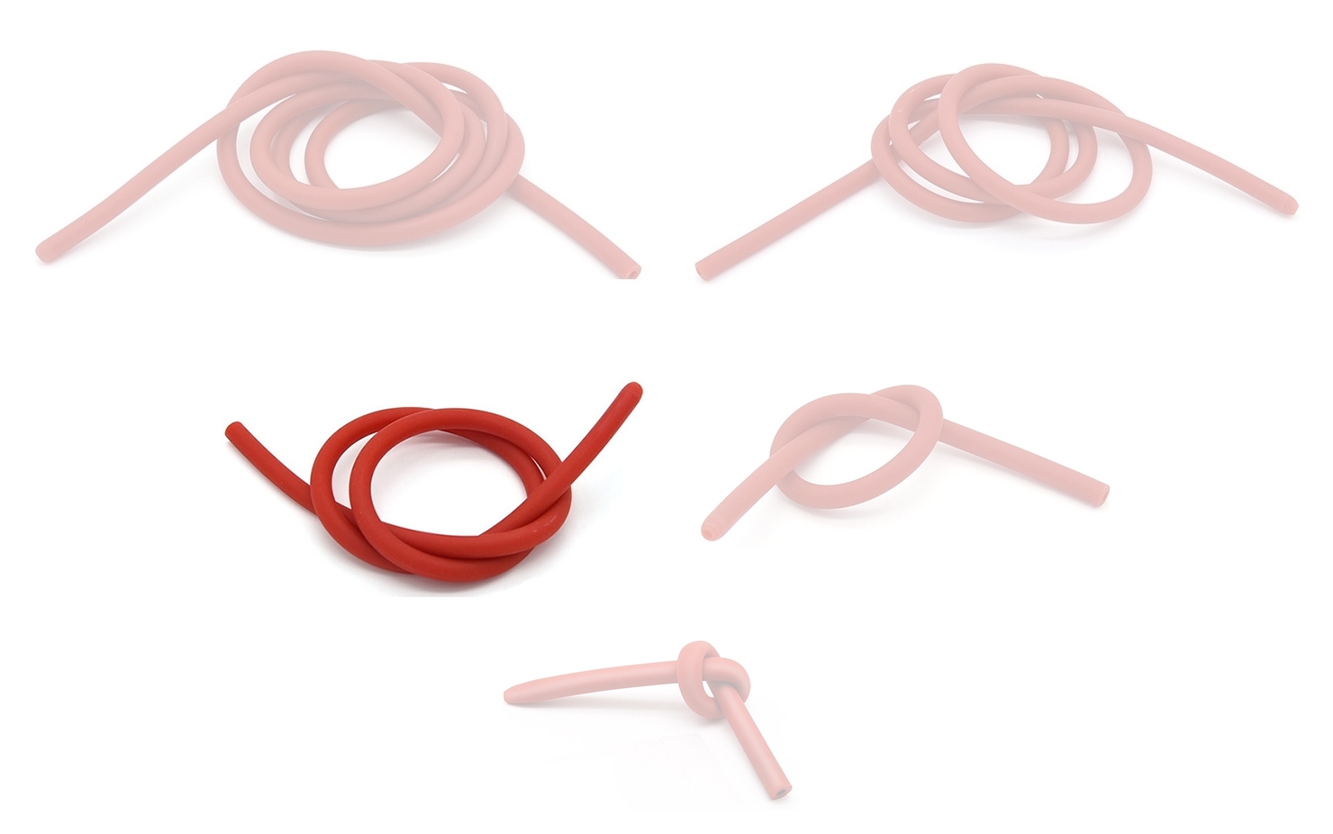 BDSMaster Tuyau flexible pour Seringues PIPE FLEX L 100cm