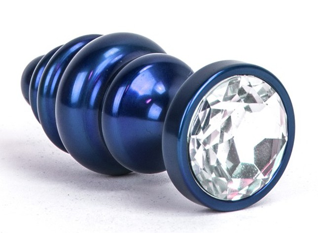Bijou Anal ALLOY 6.5 x 3 cm Bleu