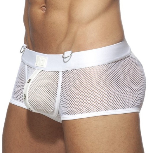 Bottomless MESH MIXED Blanc