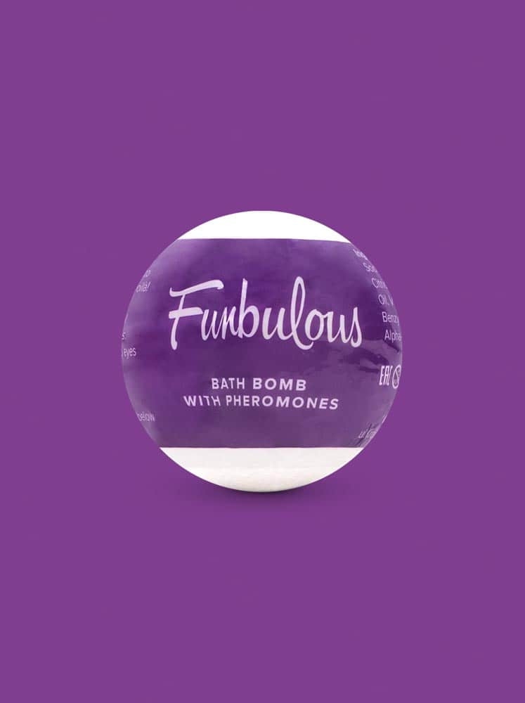 Boule de bain effervescente FUNBULOUS Violet
