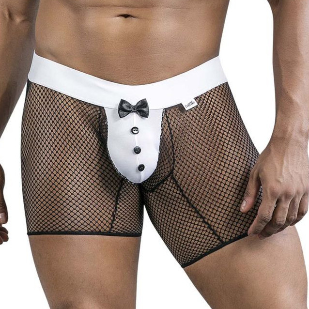 Boxer majordome HECTOR Blanc-Noir