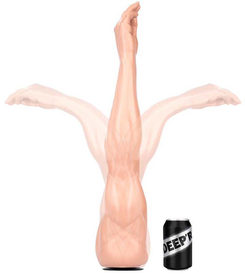 Bras à fist DEEPR Mega Muscle Fist 65 x 13.5 cm - Flesh
