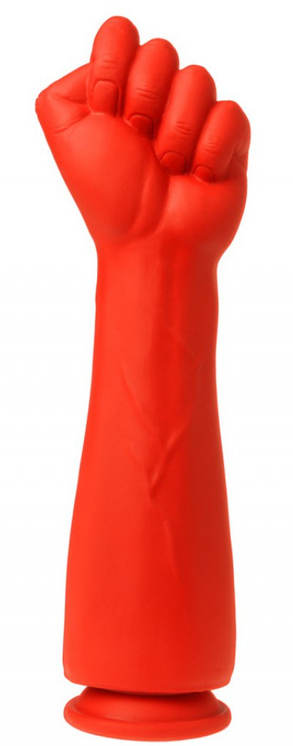 Bras avec poing STRETCH N°2 30 x 9.8 cm Rouge
