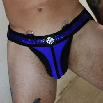Breedwell Jockstrap ILLUMINATOR Breedwell Noir-Bleu