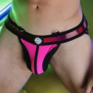 Breedwell Jockstrap ILLUMINATOR Breedwell Noir-Rose