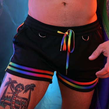 Breedwell Short PURE PRIDE Breedwell Noir-Rainbow