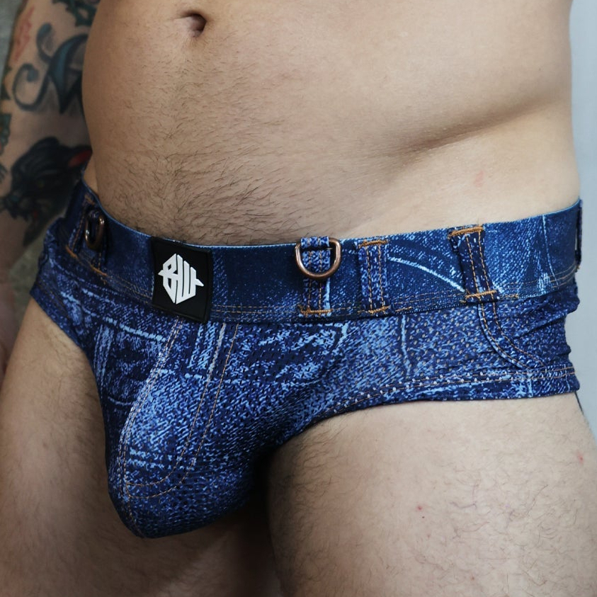 Breedwell Slip Jock STONEWALL WASH Breedwell Denim foncé
