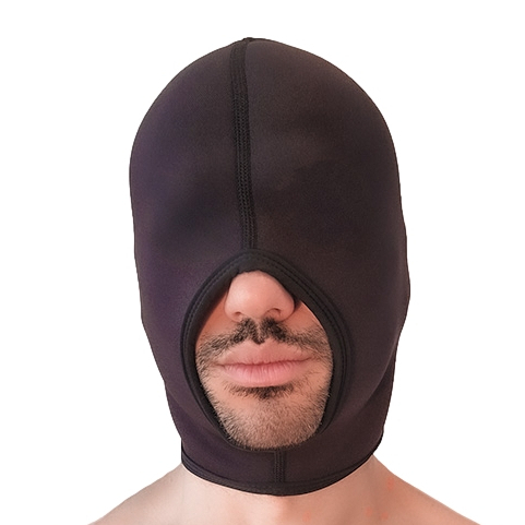 Brutus Cagoule en néoprène FACE FUCKER Brutus Noire
