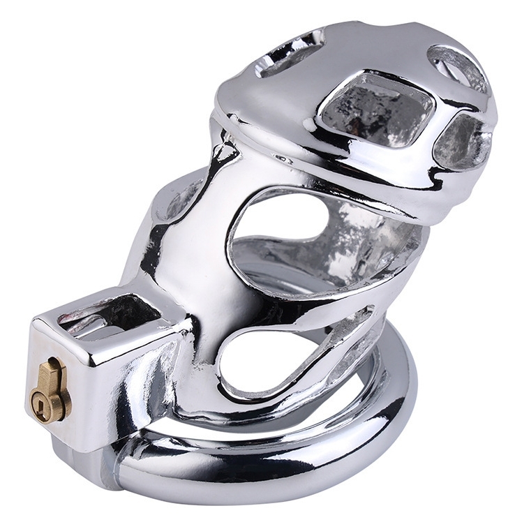 Cage de chasteté en métal LOCK LOVE 9 x 3.5cm