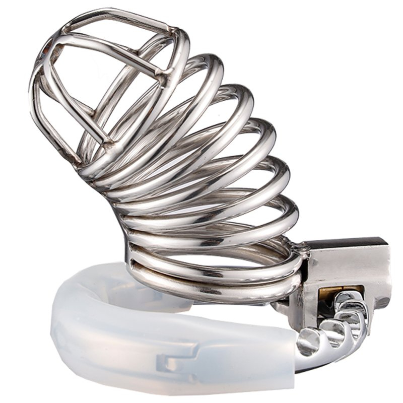Cage de chasteté en métal SPIRODICK 9 x 3.3cm