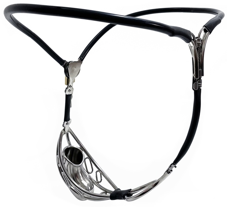 Cage de chasteté Métal HALFY 10 x 3.2cm