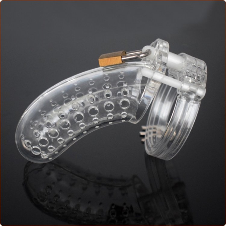 Cage de chasteté PERFORATED 9.5 x 3.5 cm Transparente