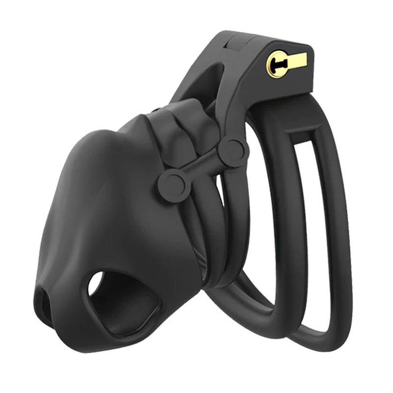 Cage de chasteté SPINO S 7.5 x 3 cm Noire