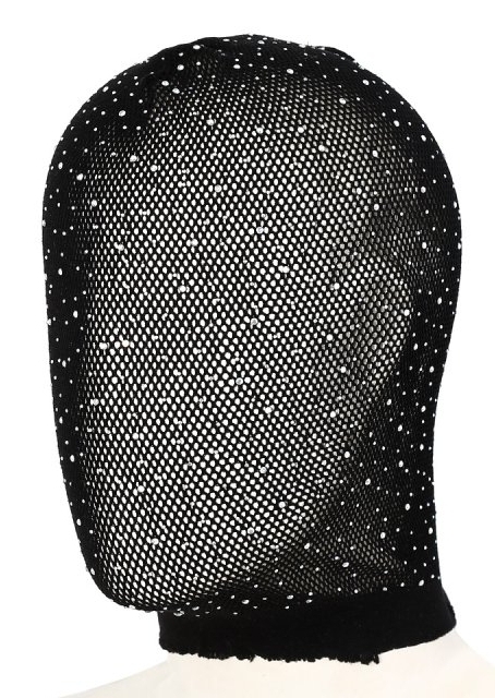 Cagoule en Résille avec Strass DIAMANDS