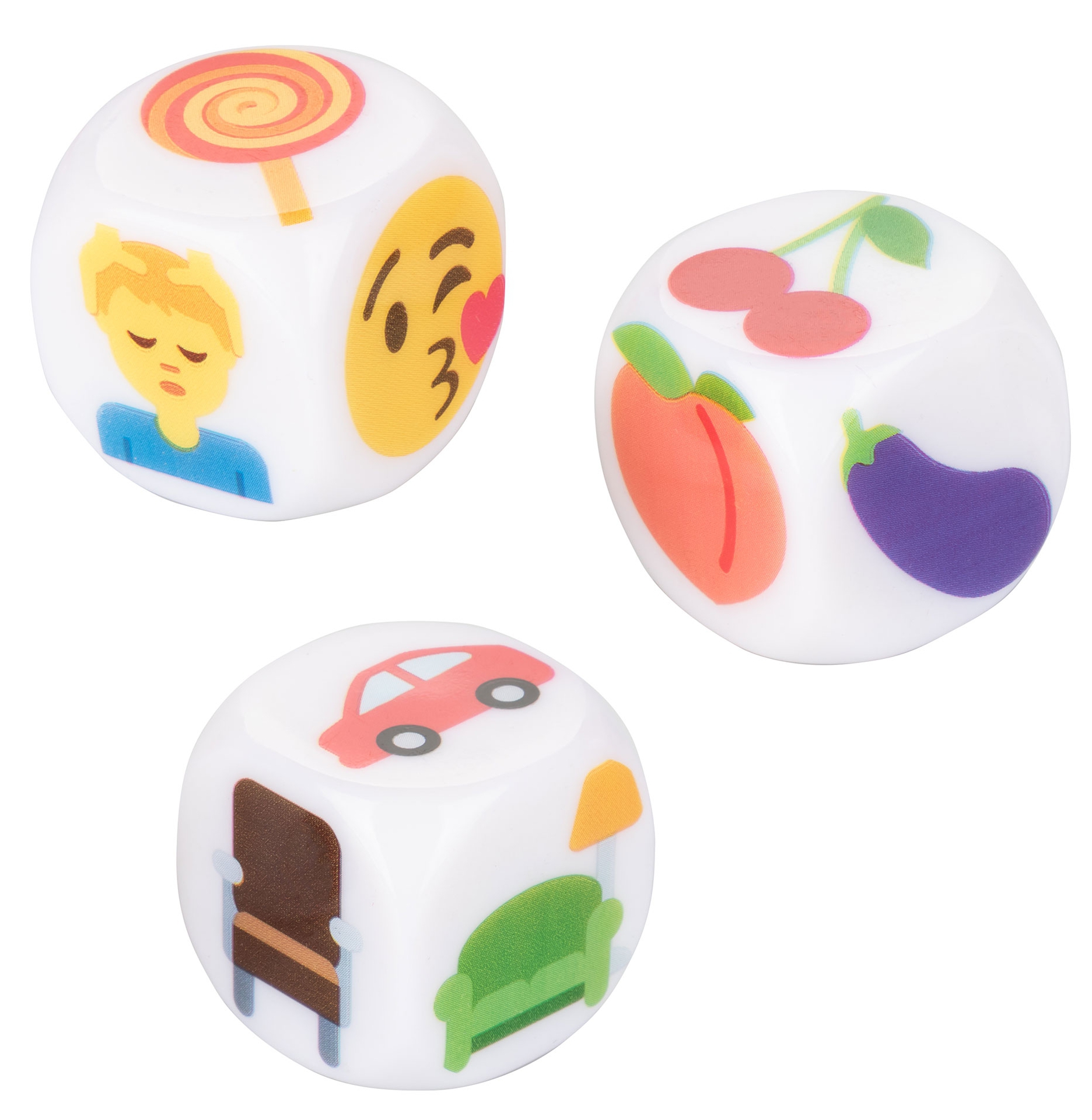 Calexotics Dés coquins EMOJIGASM x3
