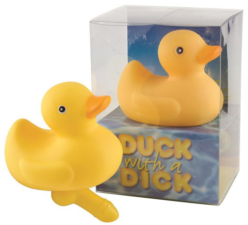 Canard avec Pénis DUCK DICK Jaune