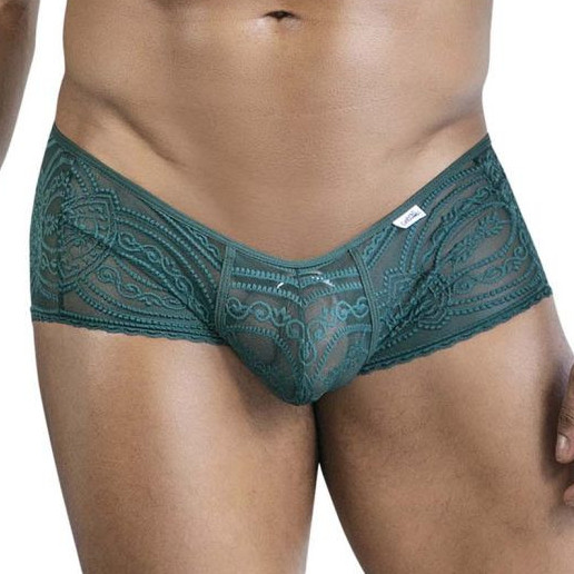 CandyMan Shorty sexy en dentelle ORKOS Vert